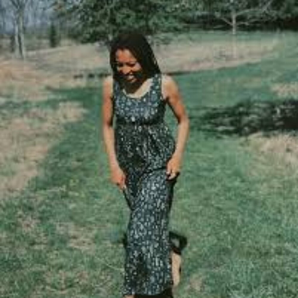 Brett Manning Green Dress Forest Goblincore